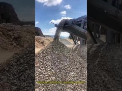 Wheeled mobile crushing station1