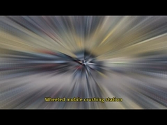 Wheeled mobile crushing station4