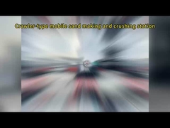Crawler-type mobile sand making and crushing station9